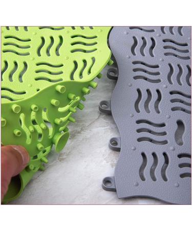 Non-Slip Shower Mat | Customizable Bathroom Rug for Household, WC, Corridor, Public Baths - GHHZZQ (Color: A, Size: 9-Tiles) - Buy Online on GoSupps.com
