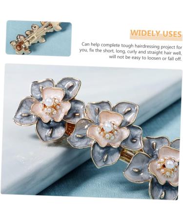 FRCOLOR Pearl Floral Hair Clip Women Hair Clip Wedding Womens Hair Clips Girls Hair Clips Flower Hair Clips for Women Metal Hair Clips for Women Accessories Miss Zinc Alloy Wild - Buy Online on GoSupps.com