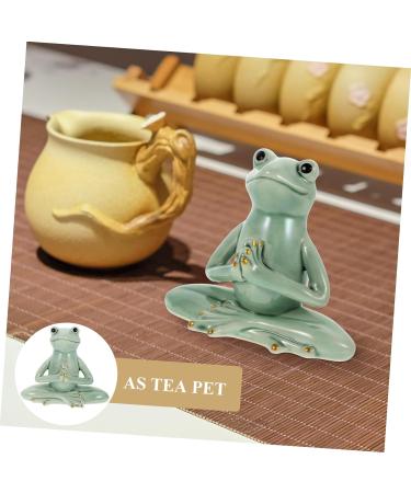 Zerodeko Frog Yoga Ornaments Heart Decorations Hanging Zen Decor Frog Statue Outdoor Decorations Home Decoration Miniture Decoration Yoga Decor Office Tea Pet Desktop Ceramics - Buy Online on GoSupps.com