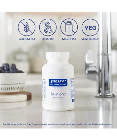 Pure Encapsulations All-in-One Multivitamin - 120 Vegetarian Capsules for Daily Wellness - International Shipping Available - Buy Online on GoSupps.com