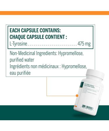 Genestra Brands - Amino L-Tyrosine - Amino Acid Formulla - 60 Vegetable Capsules - Buy Online on GoSupps.com