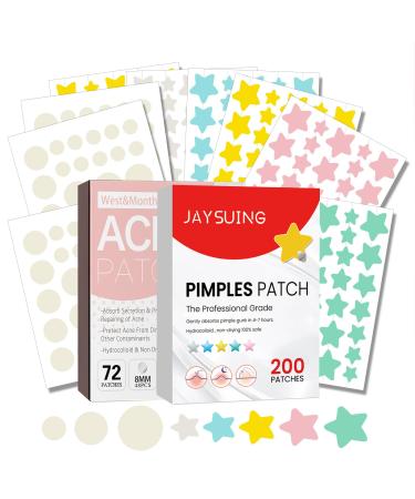 Scettar 272 Pimple patches pimple patch star invisible pimple patch anti patch acne hydrocolloid invisible pimple patch for anti -inflammatory against acne