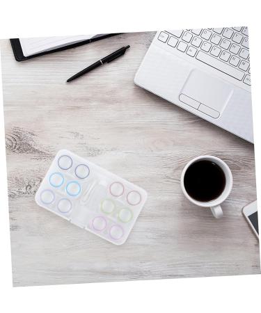 Shop Gatuida Travel Lens Holder Case - Stylish Organizer for Contact Lenses & Glasses | Durable Plastic Storage Box | Perfect for On-the-Go Use - Buy Online on GoSupps.com