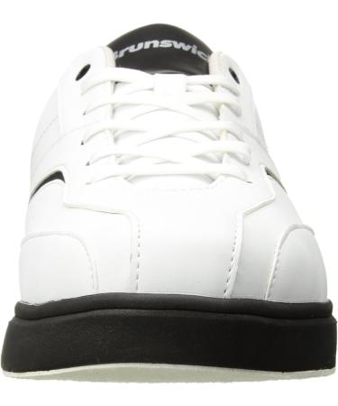 Brunswick Vapor Men's Bowling Shoe - White/Black, Size 13 - Buy Online on GoSupps.com