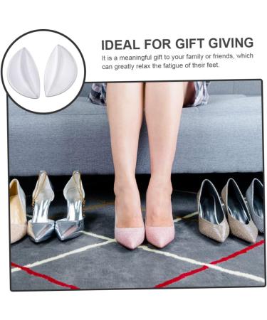 FOMIYES 10 Pairs Arch Support Gel Pads - Forefoot Cushion Inserts for Pain Relief | Transparent 8.8x5x1.1CM - Buy Online on GoSupps.com