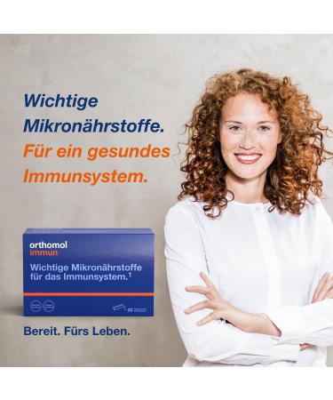  Orthomol orthomol immun Orange Direct Granules Portion Sachets 30 pcs - Buy Online on GoSupps.com