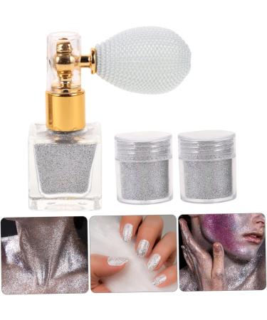 Beavorty 3 Sets Glitter Powder Face Paint Makeup Cosmetic Shimmer Hair Glitter Spray Highlight Dusting As Shown 1x3pcs 7.4X6.8CMx3pcs - Buy Online on GoSupps.com