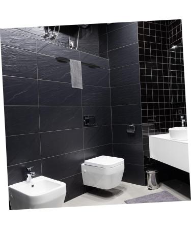 jojofuny Black Washcloths Single Bar Hand Rail for Coat Mounted Kitchen Bathroom Bath Rack Towel Racks Stainless Required Black 40X7cm - Buy Online on GoSupps.com