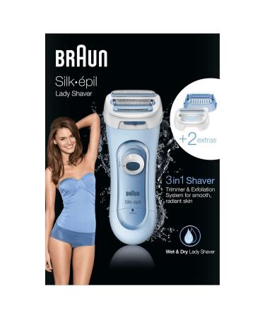 Buy Braun Silk- pil Lady Shaver 3-in-1 Women's Razor Bundle - 5560 & 5160 | Smooth Skin Solutions International Shipping - Buy Online on GoSupps.com