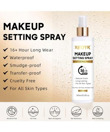 Ultra Matte Makeup Setting Spray 240ML | Long Lasting & Lightweight Oil Control Mist | Vegan & Cruelty-Free | Fast Drying Hydration for All Skin Types - Buy Online on GoSupps.com