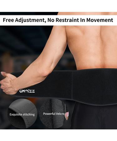 Adjustable Back Support Belt for Bodybuilding | Lumbar Pain Relief & Posture Correction | 9c-XL (Waist 116-140cm) - Buy Online on GoSupps.com