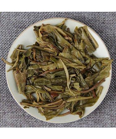 HQZM Yunnan Banzhang Ancient Tree Pure Material Puer Raw Tea Cake Bamboo Shoot Shell Packaging 357g - Buy Online on GoSupps.com