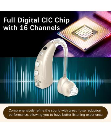 Delmicure 1710S Fully Digital Device - 16 Channels Rechargeable Noise Reduction & Adjustable Volume | International Shipping Available - Buy Online on GoSupps.com
