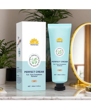 Full coverage cover stick SPF 30 100 ml waterproof day cream with color pigments longlasting care makeup for outdoor sports tropical travel swimming and daily use Light - Buy Online on GoSupps.com