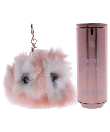 Missguided Babe Power - Floral Fruity Fragrance For Women - Top Note Of Rhubarb - Middle Notes Of Jasmine And Peony - Base Note Of Musk - 2.7Oz Edp Spray And Pom Pom Keyring - 2 Pc Gift Set - Buy Online on GoSupps.com
