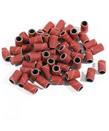 FOMIYES Nail Sanding Ring Drill Sanding Bands Grinding Head Polisher Nail Drill Head Nail Sanding Bands Nail Manicure Tools Nail Drill Sanding Ring Nails Drill Bits Nail Polish Sander