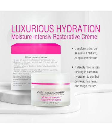 Moisture Intensiv Restorative Cr me | Firming & Hydrating Face Moisturizer for Dry Mature Skin - Luxury Skin Care 1.7OZ/50ML - Buy Online on GoSupps.com