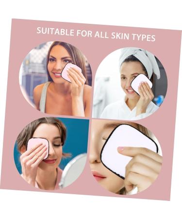 Beaupretty 4pcs Makeup Remover Pad Sponge - Eco-Friendly Fiber Cotton Cleansing Pads for All Skin Types - Buy Online on GoSupps.com