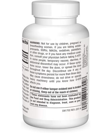 Buy Source Naturals 5-HTP 50mg - 120 Capsules for Mood Support & Well-Being - Buy Online on GoSupps.com