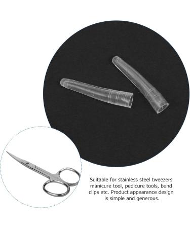 Ultechnovo 100 Silicone Tweezers Covers - Anti-Dust Slipproof Replacement Caps for Nail Tongs & Pliers | Transparent | International Shipping - Buy Online on GoSupps.com