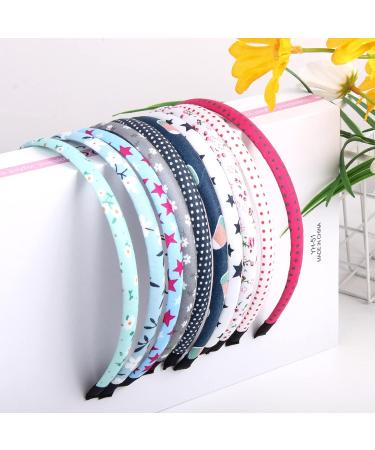 Fishdown Floral Headband for Women & Girls - Assorted 10pcs Pack - New Floral Style - Buy Online on GoSupps.com