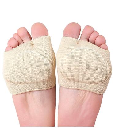 Metatarsal Pads Bunion Relief Sleeves - 1 Pair Bunions Cushions Corrector for Women (Skin Color) - Buy Online on GoSupps.com