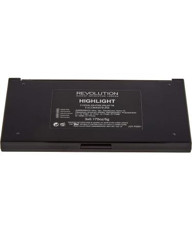 Buy Makeup Revolution Highlighter Palette - Achieve Radiant Glow | 15g International Shipping Available - Buy Online on GoSupps.com
