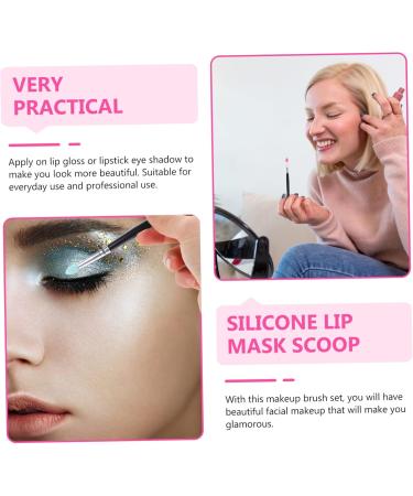 Beavorty 25 Pcs Silicone Eyeshadow Brush Makeup Brush Creme Eyeshadows Eyeshadow Brush Applicator Big Sequins - Buy Online on GoSupps.com