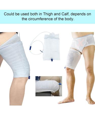 Catheter Leg Bag Holder | Fabric Urine Sleeve & Foley Bag Cover | Unisex Large | International Shipping - Buy Online on GoSupps.com