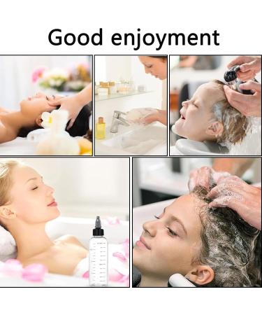 WRGYVE 4 Pcs Hair Oil Applicator Bottle Oil Applicator for Hair Hair Oil Squeeze Applicator Bottle Hair Oil Applicator Oil Bottle For Hair for Salon Hair Care Coloring Paint Art Glue - Buy Online on GoSupps.com
