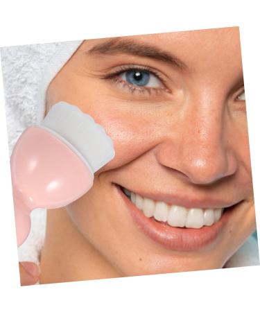 Healeved 1pc Cleansing Brush Portable Facial Brush Face Brush Handheld Facial Brush Practical Facial Brush Makeup Removal Brush Cleaning Facial Brush Face Washing Brush Female Facial Brush - Buy Online on GoSupps.com