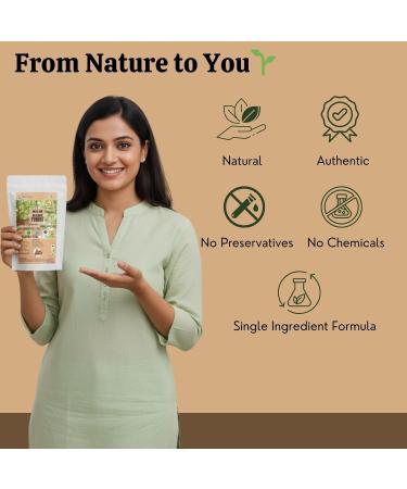 Neotea Azadirachta Indica Neem Bark Powder 300GM (10.58 OZ) | Pure & Natural | Herbal Supplement | Skin & Oral Care | Dental & Digestion Support Tooth Powder - Buy Online on GoSupps.com