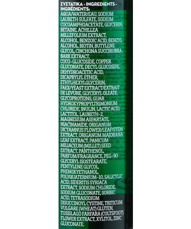 KORRES Cystine & Minerals Anti-Hair Loss Shampoo for Men Silicone and Paraben Free 250 ml Cystines & Minerals - Buy Online on GoSupps.com