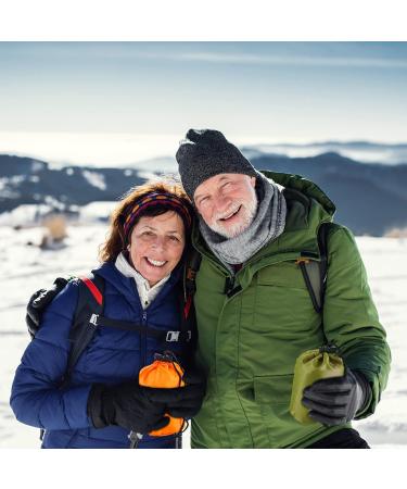 8 Pack Emergency Sleeping Bag - Lightweight Thermal Survival Gear for Outdoor Camping and Hiking - Waterproof Mylar Blankets - Portable Bivy Sack in Green and Orange - Buy Online on GoSupps.com