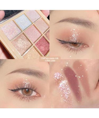 Eyeshadow Palette Waterproof Matte 9 Colors Eyeshadow Palette Natural Long Lasting Multicolor Nude Eye Makeup Eyeshadow for Beginners 718401 Taro Milk Coffee Board - Buy Online on GoSupps.com