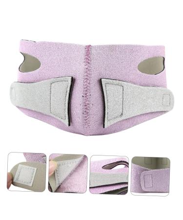 Shop 1pc Face Mask Lifting Fasteners - Snore Chin Strap & Double Chin Reducer | V Line Bandage & Belt - Violet Outanaya - International Shipping Available - Buy Online on GoSupps.com