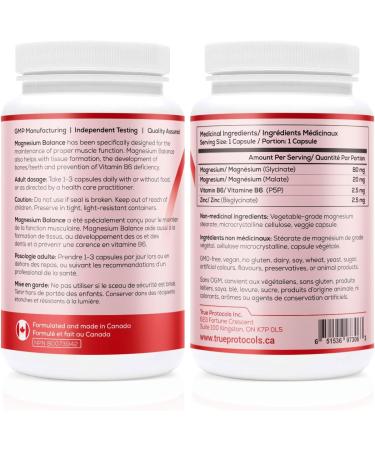 TRUE PROTOCOLS - Muscle Protocol+ (3 items) - Magnesium Balance Vitamin D-K2 Balance & Mitochondria Balance - Bioavailable Capsules for Optimal Muscle Function Bone Health and Energy - 100% Non-GMO Supplements - Buy Online on GoSupps.com