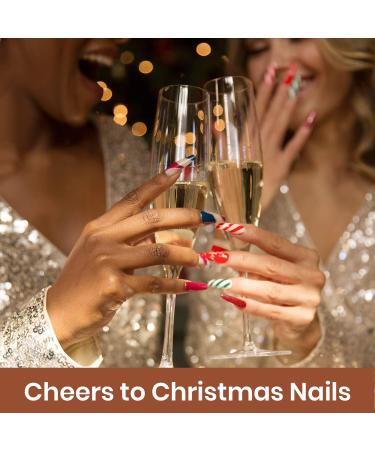 Beetles 20Pcs Glamping Trip Gel Nail Polish Kit - Holiday Winter Colors Set with Base, Top Coat, Soak off UV, DIY Manicure - Christmas Gift - Buy Online on GoSupps.com