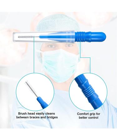 250 Pcs Interdental Floss Brushes | Soft Dental Picks for Teeth | Refill Dental Flosser & Toothpick Cleaners | Tooth Cleaning Tool - Buy Online on GoSupps.com