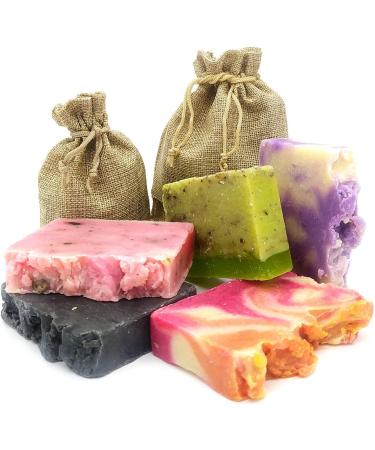  Buabi Natural Handmade Hand Soap Solid Biodegradable Tablet Zero Waste Vegan Jute Gift Bag 100g (AGUACATE) - Buy Online on GoSupps.com