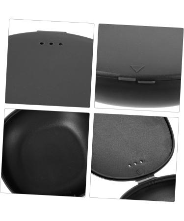 Buy Healvian Silicone Storage SBOX for Menstrual Cup - 4 Pieces Portable Sterilizer Case Black | Ideal Menstrual Cup Carrier - Buy Online on GoSupps.com