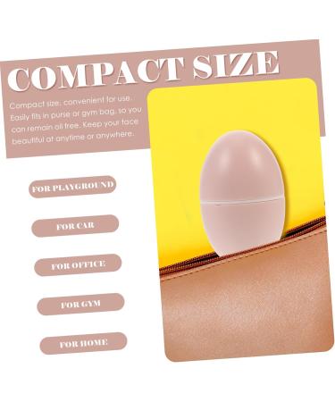 Housoutil Volcanic Stone Oil-absorbing Ball Facial Massager Mini Oil Skin Deoiling Product Face Degreasers 5x3cm Pink - Buy Online on GoSupps.com