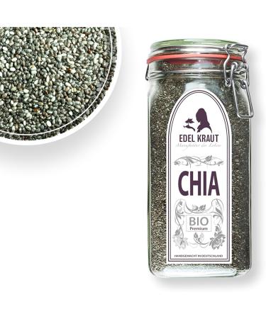 Buy Organic Chia Seeds 100g | Noble Herb - 100% Pure Additive-Free & Non-GMO Chia Seeds for Healthy Living - Buy Online on GoSupps.com