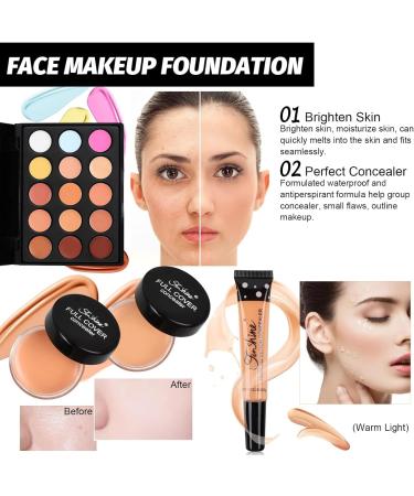 Makeup Kit for Women Full Kit Makeup Sets for Teens Makeup Gift Set for Women Eyeshadow Palette Lip Gloss - Buy Online on GoSupps.com