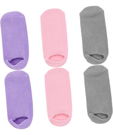 minkissy 6 Pairs Foot Gel Socks Miss Spa Women's Socks Vegetable Gel - Buy Online on GoSupps.com