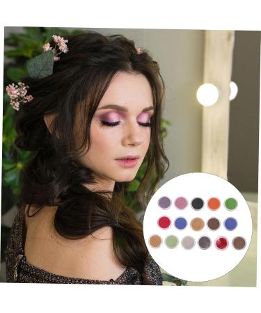 SEWACC 16pcs Pearl Powder Nail Accessories Mica Pigment Powder Glitter Powders Blush Powder Highlight - Buy Online on GoSupps.com