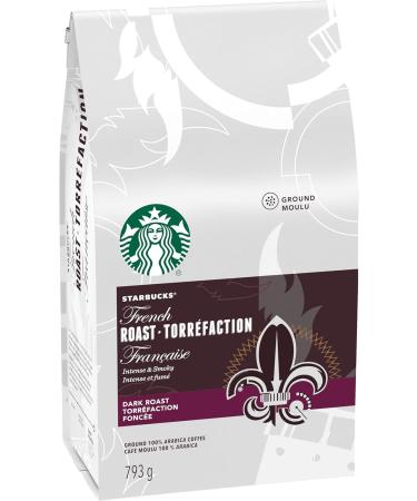 Starbucks Ground Coffee French Roast 793g Bag 4 Count 4 count (Pack of 1) Coffee - Buy Online on GoSupps.com