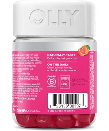 Olly Undeniable Beauty Hair  Skin & Nails Gummies with Biotin - 60 Count - Buy Online on GoSupps.com