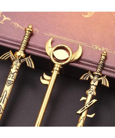 Yuanqu 5pcs Legend of Zelda Make-Up Brush Set | Ocarina of Time & A Link to the Past Game Series Brushes Perfect for Gamers! - Buy Online on GoSupps.com