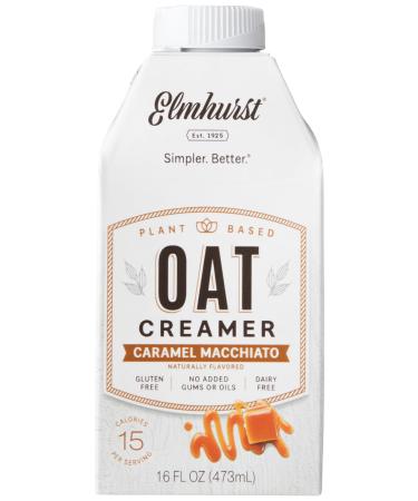 Elmhurst Caramel Macchiato Oat Creamer 6x473 ML
